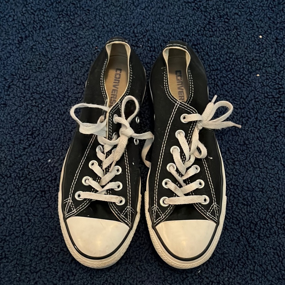 Black converse
